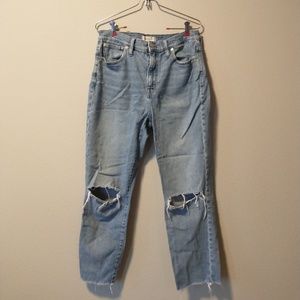 ♻Madewell Jeans The High-Rise Slim Crop Boyjean